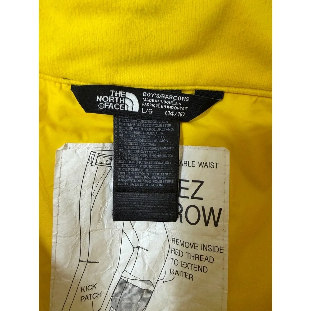 The North Face EZ Grow‎ Boys L 14/16 Camo DryVent Insulated Snow Ski Pants